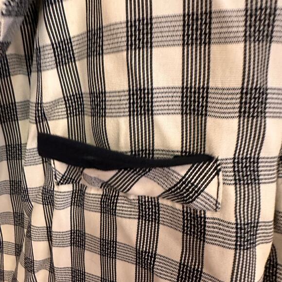 Vintage Norton McNaughton Petites Plaid Checkered 90s Blazer 10 - Picture 5 of 11
